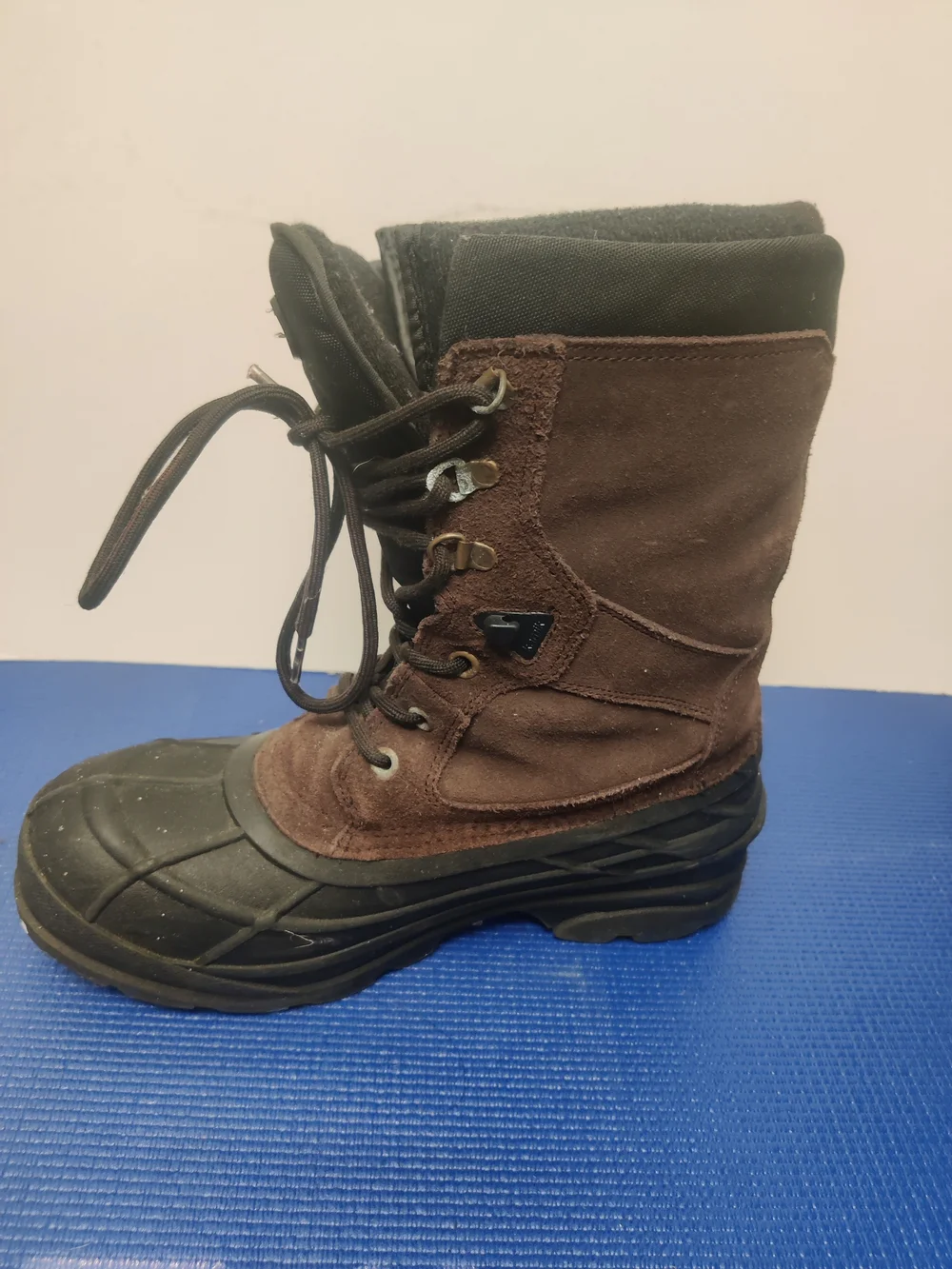 Kamik Brown and Black Waterproof Men's Snow Boots